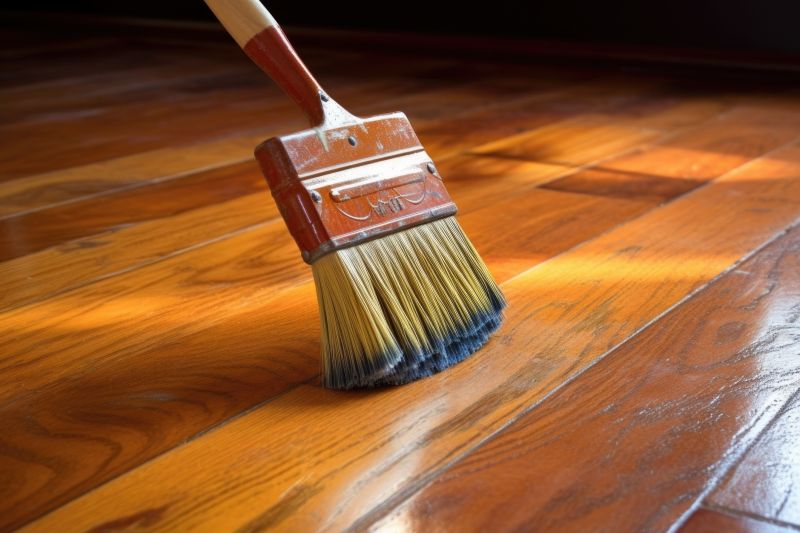 Walnut Floor Staining in Alpharetta, GA