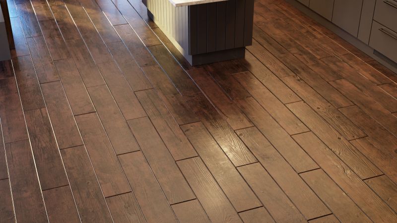Modern Wood Flooring in Kitchen